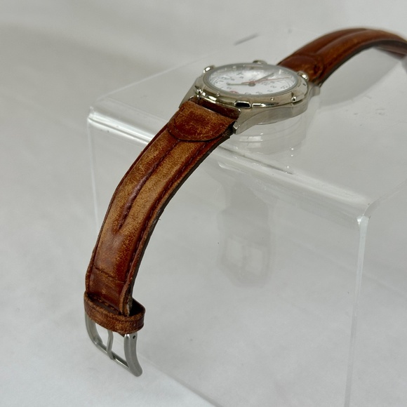 Wenger Swiss Army S.A.K. Design Watch Swiss Made Date Leather 095.0695 Working - Picture 11 of 14